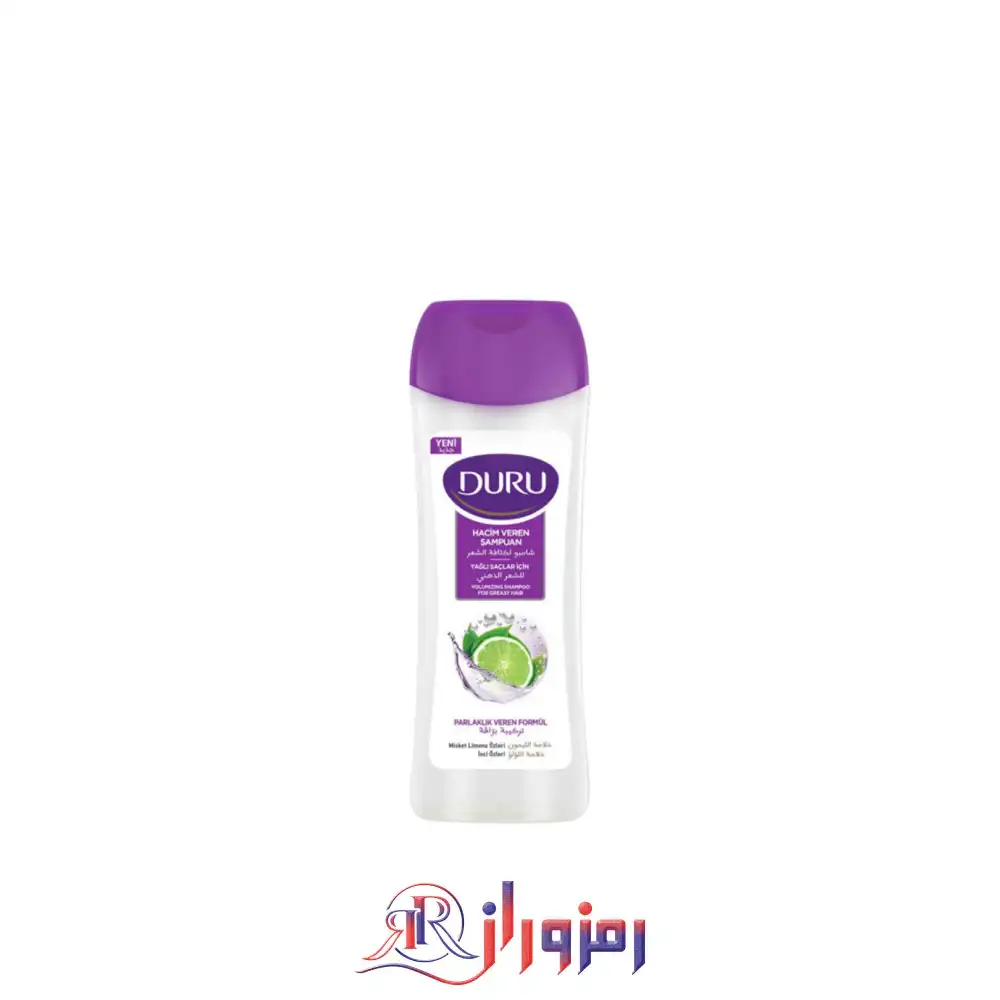 شامپو 2 در 1 دورو duru مناسب موهای چرب حاوی عصاره ی لیمو 600 میل،خرید و قیمت شامپو 2 در 1 دورو duru مناسب موهای چرب حاوی عصاره ی لیمو 600 میل